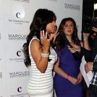 Kim Kardashian celebrates her birthday at Marquee Nightclub